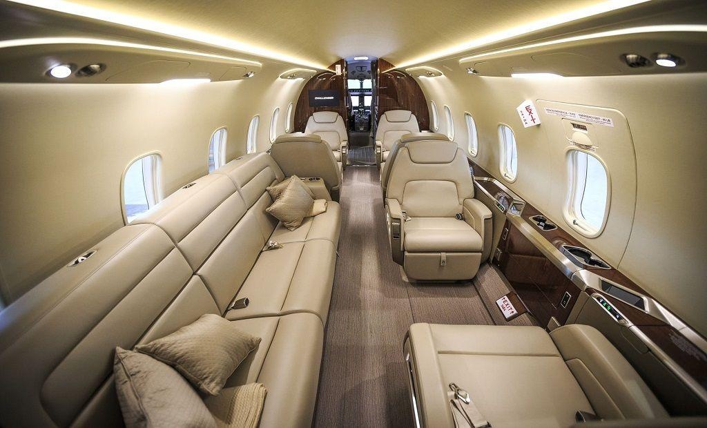 Midsize Jets interior